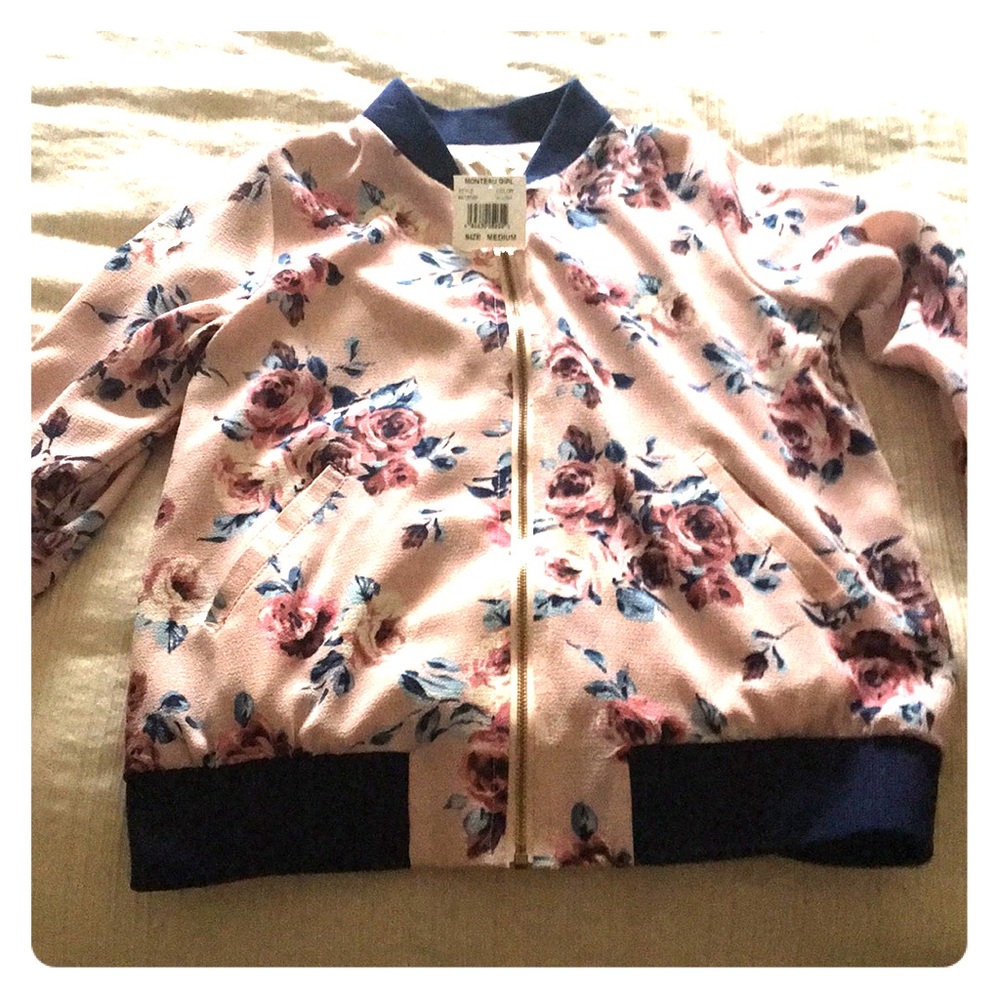 Adorable floral jacket